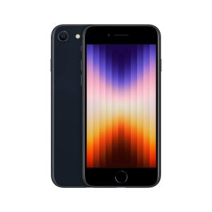 iPhone SE 2022 64 GB Midnat Sort - Brugt - Rimelig stand